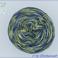 Farbenreich-Wolle Strudelbobbel "HALIFAX", 4-fädig, verschiedene Lauflängen, Bobbel Bild 1