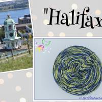 Farbenreich-Wolle Strudelbobbel "HALIFAX", 4-fädig, verschiedene Lauflängen, Bobbel Bild 3