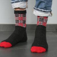 Anleitung: Homeoffice - Socken mit Colorwork stricken Bild 2