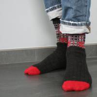 Anleitung: Homeoffice - Socken mit Colorwork stricken Bild 4