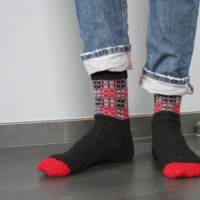 Anleitung: Homeoffice - Socken mit Colorwork stricken Bild 5
