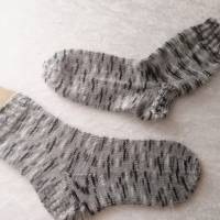 Socken handgestrickt, Größe 38/39, Stricksocken, Wollsocken, Damen Socken Bild 3