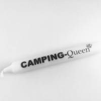Camper * Camping * Camping-King * Camping-Queen * Kerze * Personalisiert Bild 2
