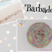 Farbenreich-Wolle Strudelbobbel "BARBADOS", 4-fädig, verschiedene Lauflängen, Bobbel Bild 3