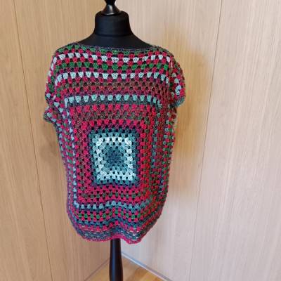 Wie- Wa- Wendeshirt, Erwachsene, M/L, Christmas Granny