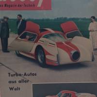 Hobby   das Magazin der Technik  Januar 1955  -  Turbo-Auto aus aller Welt Bild 1