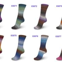 6-fach Sockenwolle REGIA Virtuoso Color 150g alle Farben Bild 1