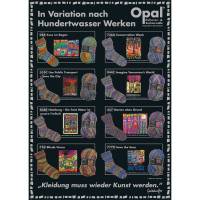 Opal Hundertwasser III, Sockenwolle 4fach, 100 g, Farbe: "Hainburg - Die freie Natur ist unsere Freiheit" (3204) Bild 2