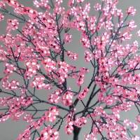 Bastelanleitung Perlenbäumchen - Kirschblüten Bonsai aus Perlen und Draht - und Liebe Bild 2