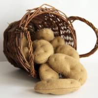 Filz Kartoffeln für den Kaufladen, Kinderküche, Spielküche Bild 7