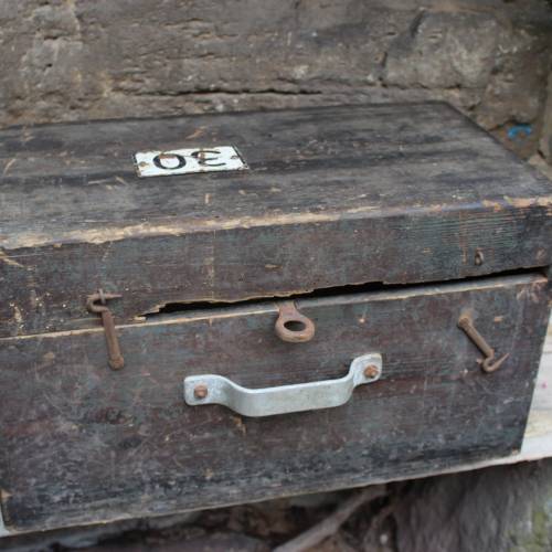 Transportkiste Holzkiste Vintage 30er Jahre Germany