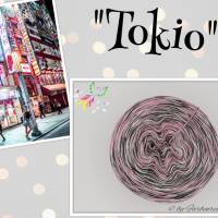 Farbenreich-Wolle Strudelbobbel "TOKIO", 4-fädig, verschiedene Lauflängen, Bobbel Bild 3