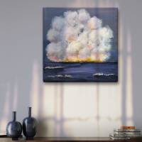 Wolkenfantasie Abstrakte Meer-Wolken-Landschaft Bild 1
