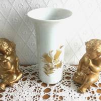 Vintage 70er Jahre Vase mit zauberhaftem Golddekor von Rosenthal Bild 4