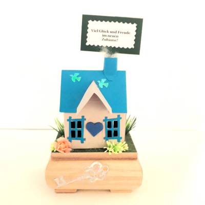 Geldgeschenk Einzug Umzug Wohnung Haus Verpackung Geschenkbox