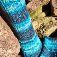 Socken Strickanleitung für gemütliche Fußwärmer Bild 2