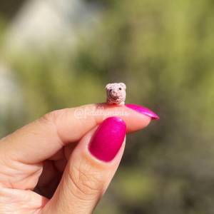 Gehäkeltes Mini Glücksschwein (microcrochet) Bild 2
