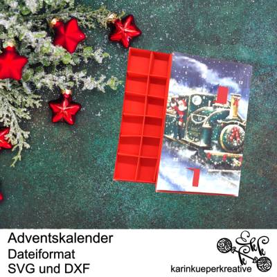 Plotterdatei Adventskalender