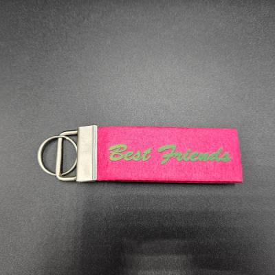 Schlüsselanhänger aus Filz Best Friends