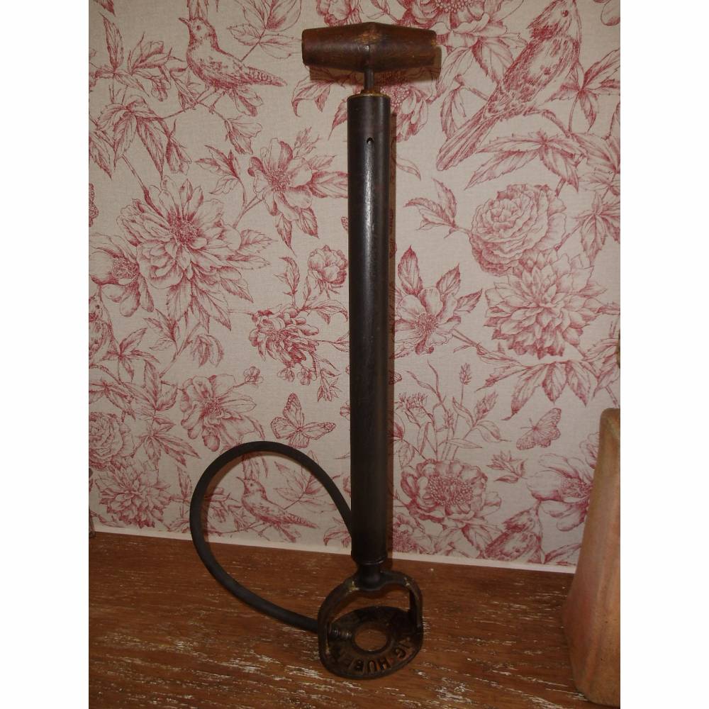 Antike Fahrradpumpe Luftpumpe Pumpe Original Huber