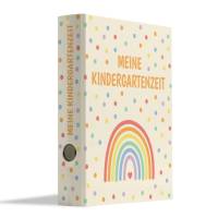 Sammelordner Kinder Regenbogen, Erinnerungen Kindergarten Ordner, "Meine Kindergartenzeit" Portfolio Ordner DIN Bild 1