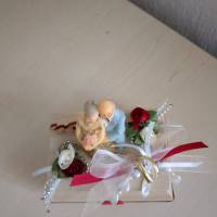 Geschenkbox zur Rubinhochzeit 40.Hochzeitstag Geldgeschenk  - Geschenkidee - Unikat Bild 2