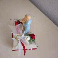 Geschenkbox zur Rubinhochzeit 40.Hochzeitstag Geldgeschenk  - Geschenkidee - Unikat Bild 3
