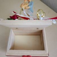 Geschenkbox zur Rubinhochzeit 40.Hochzeitstag Geldgeschenk  - Geschenkidee - Unikat Bild 5