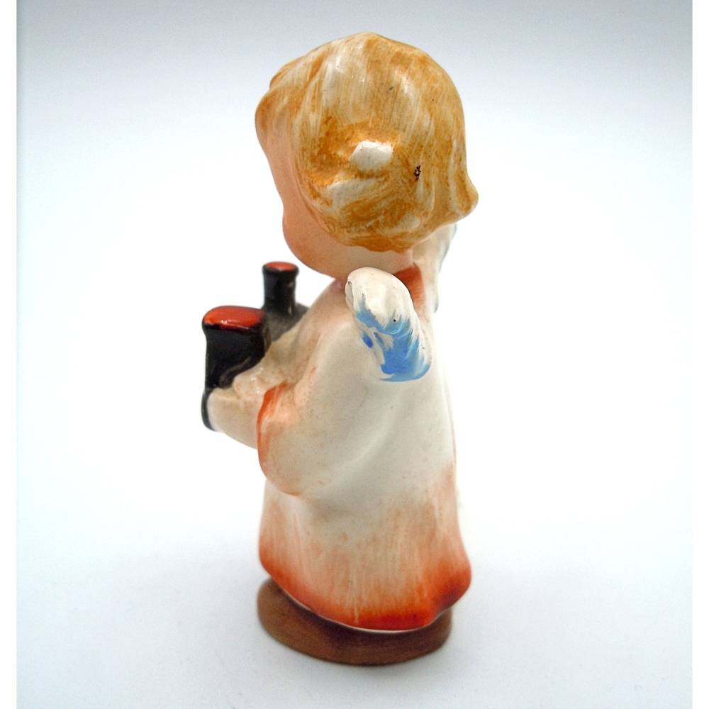 Hummel / Goebel Figur - mit Lok Advent Kerzenhalter Engelchen