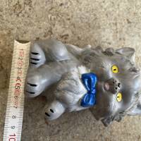 Katze - Figur aus Keramik zum selber Malen und Handbemalt Bild 3