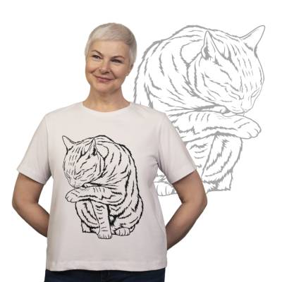 "Hauskatze #2" SVG Stubentiger Haustier