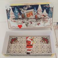 Geldgeschenk Weihnachten Schubladenbox Weihnachtskarte Bild 3