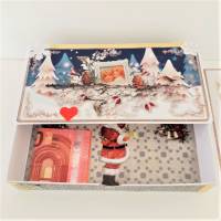 Geldgeschenk Weihnachten Schubladenbox Weihnachtskarte Bild 5