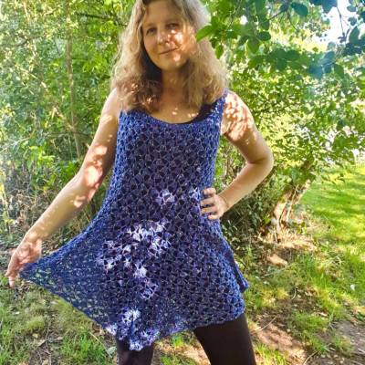 Häkelanleitung für Sommershirt/Tunika ,,Drunken Top