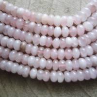 natürliche Rosenquarz Perlen Rondelle 9-10 mm x 5-6 mm ein Strang Bild 2