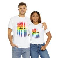LGBTQ Pride Shirt Regenbogen München Unisex Geschenk T-Shirt Bild 4