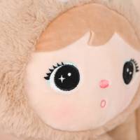 Plüschtier Hase karamell personalisiert kuschelweich Baby Mädchen Junge 46 cm Bild 2