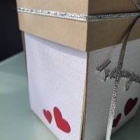 Explosionsbox XL zur Hochzeit als Geldgeschenk mit Pavillion, Stampin up Bild 5