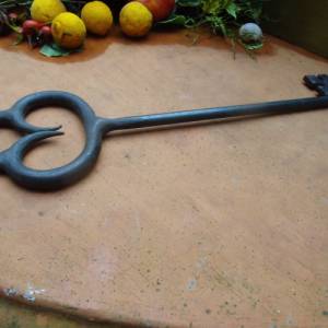 Schlüssel Eisen handgeschmiedet Cottage Landhaus Bild 3