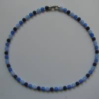 Perlenkette "Chiara" mit passendem Armband aus Polarisperlen, 1-, 2- oder 3-farbig Bild 2