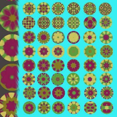 Cabochon Vorlagen - Größe 14 mm - 48 Stück - Datei zum Download