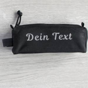 Stifte Tasche mit Deinem Namen Federmäpchen personalisiert Etui für Stifte mit Wunschtext persönliches Geschenk Bild 3