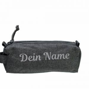 Stifte Tasche mit Deinem Namen Federmäpchen personalisiert Etui für Stifte mit Wunschtext persönliches Geschenk Bild 7