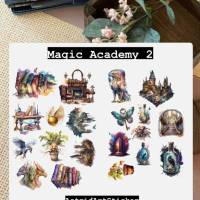 Magic Academy, Schule für Zauberei, Fantsy Sticker Bild 6