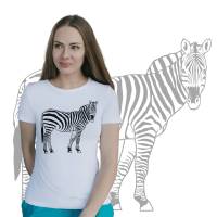 "Zebra #2" SVG Pferd Afrika Steppe Bild 1