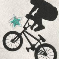 Stickdatei set Fahrrad- doodle und vollstick Bild 4