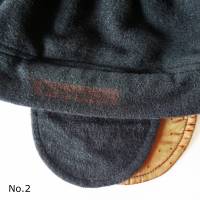 SCHWARZE KAPPE Wolle Kaschmir, mit Siebdruck, Wintermütze Bild 10