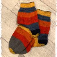 Handgestrickte Socken aus hochwertigen Materialien in Größe 38/39! Bild 2