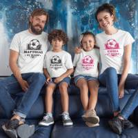 Fußball Handball T Shirt personalisiert Sportverein Name Shirt Geburtstagsgeschenk Bild 4