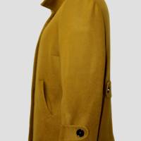 Damen Woll-Jacke in Klassik Honiggelb/ Hochwertiger Wollstoff Bild 3